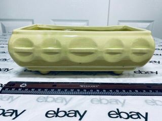Vintage Usa Cookson American Pottery Planter Cp 559 Soft Lime Green