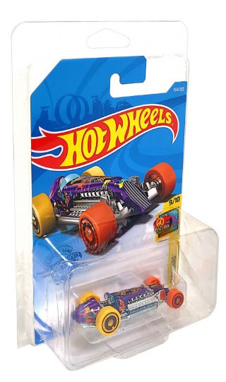 Evoretro Hot Wheels Blisters Protector Case 0.  60mm For Long Card Mainline