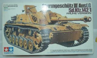Tta - Tamiya Military 1:35 Kit - German Sturmgeschutz Iii Aufs G Tank 35197