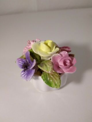 Vintage Coal Port Bone China Bouquet Of Flowers Made In England
