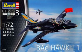 1/72 Revell Models British Bae Hawk T.  1 Royal Air Force