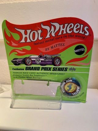 1969 Hot Wheels Redline Empty Grand Prix Series Bp