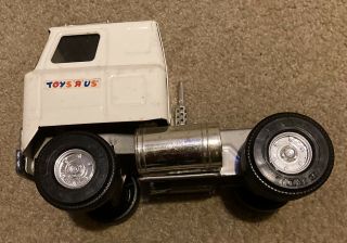 Vintage Ertl Pressed Steel Toys R Us Semi Truck Kids R Us Tractor Trailer Cab -