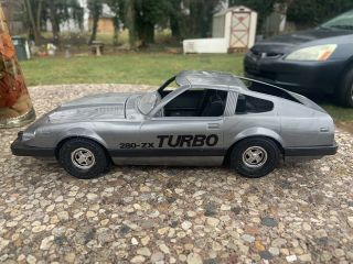 Vintage 1982 / 1983 Datsun Nissan 280zx Turbo Processed Plastic Co.  Toy Car 1/18
