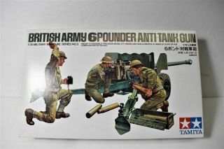 1/35 Tamiya British 6 Pounder Anti - Tank Gun