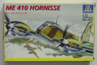 Italeri 1/72 Messerschmitt Me 410 Hornisse – Complete And Unstarted
