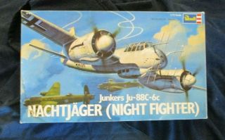 Revell 1/72 Scale Kit H - 165 Junker Ju - 88c Nachtjager Night Fighter