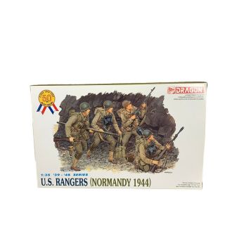 Dragon Dml 1:35 Us Rangers Normandy 1944 Plastic Figure Kit 6021u