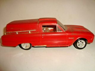 AMT 1961 Ford Ranchero Customized Pickup Truck Built Model Car Parts ...
