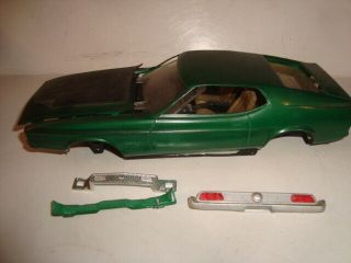 Mpc 1971 Ford Mustang Mach 1 Built Model Car Parts Kit