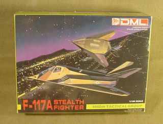 Dml F - 117a Stealth Fighter 4450th Tactical Group Model Airplane Kit 1:144 Scale